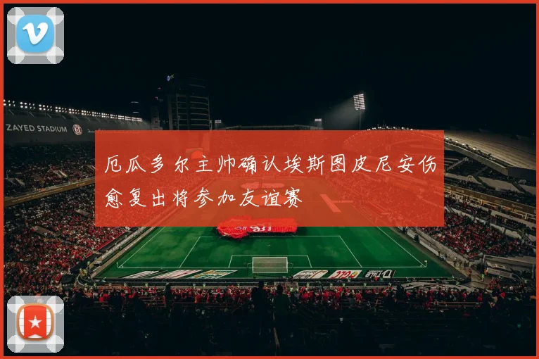 厄瓜多尔主帅确认埃斯图皮尼安伤愈复出将参加友谊赛